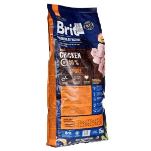 Fodder Brit Premium by Nature Sport Adult Chicken 15 kg