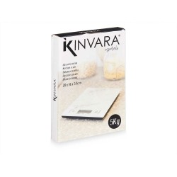 kitchen scale 5 kg Marble White 14 x 2 x 20 cm (6 Units)