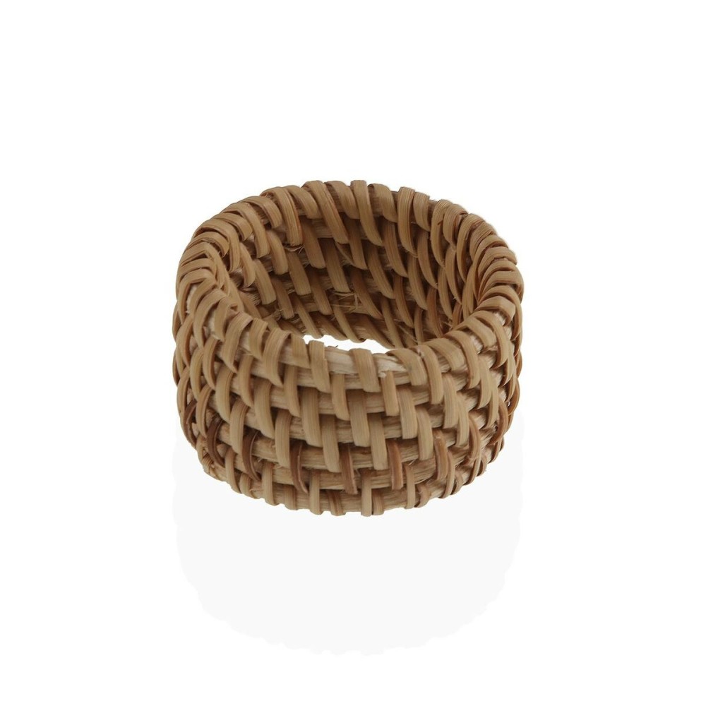 Serviettenring Versa Braun Rattan 5 x 3 x 5 cm