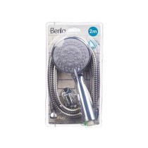 A shower head with a hose to direct the flow Berilo 170 Metal 2 m (12 Units)