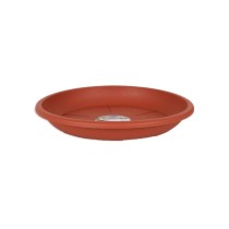 Flower Pot Dish Dem Squares Brown 24 x 2 x 3,2 cm (6 Units)