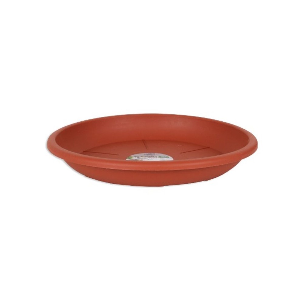 Flower Pot Dish Dem Squares Brown 24 x 2 x 3,2 cm (6 Units)