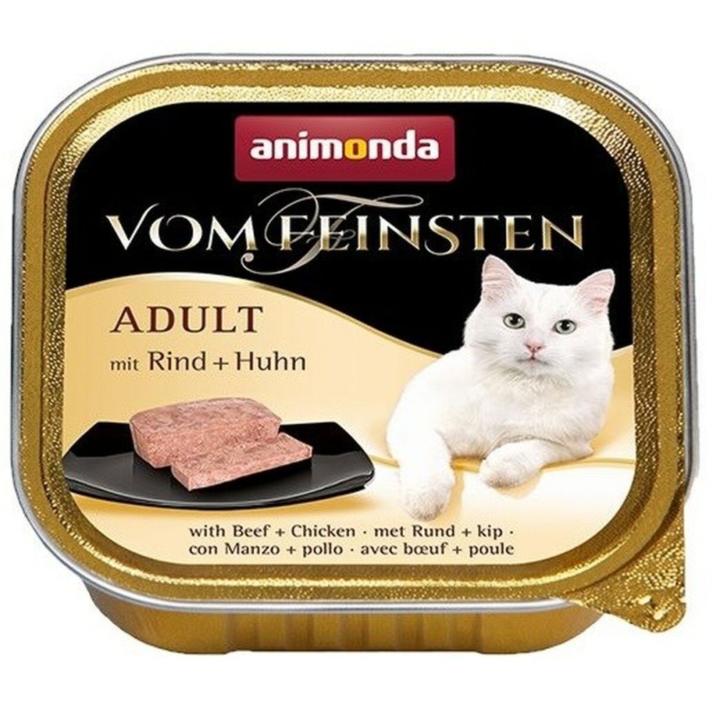 Aliments pour chat Animonda Vom Feinsten Poulet Veau 100 g 100 L