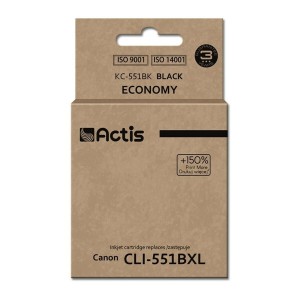 Cartouche d'Encre Compatible Actis KC-551Bk Noir