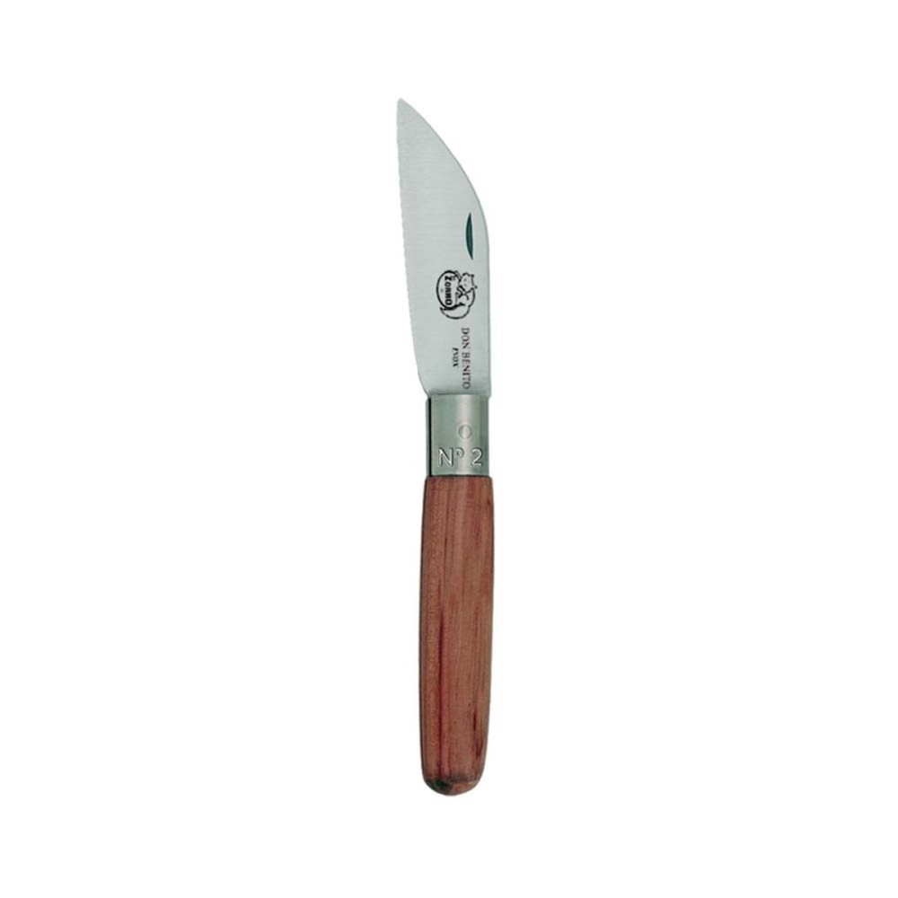 Messer Imex el Zorro Nº2 gerade Edelstahl 4 cm