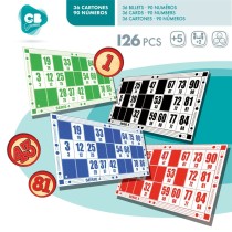 Bingo Colorbaby Holz Papier Kunststoff (24 Stück)