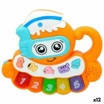 Jouet interactif Colorbaby 16,5 x 14,5 x 3,2 cm (12 Unités)