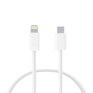 Lightning Cable Contact White 1 m