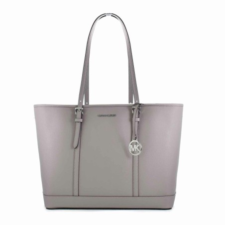 Damen Handtasche Michael Kors 35T0STVL9L-PEARL-GREY Grau 42 x 30 x 15 cm