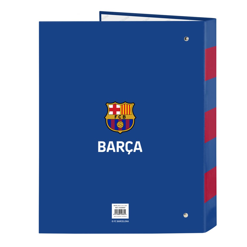 Ringbuch F.C. Barcelona Blau Granatrot A4 26.5 x 33 x 4 cm