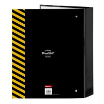 Ringbuch BlackFit8 Zone Schwarz A4 27 x 33 x 6 cm