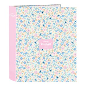 Ring binder BlackFit8 Blossom Multicolour A4 27 x 33 x 6 cm