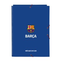 Faltblatt F.C. Barcelona Blau Granatrot A4