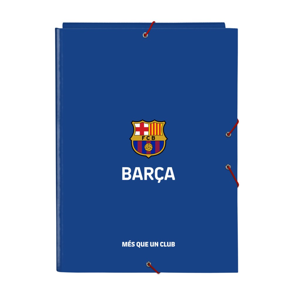 Dossier F.C. Barcelona Bleu Bordeaux A4