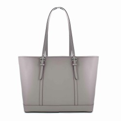 Damen Handtasche Michael Kors 35T0STVL9L-PEARL-GREY Grau 42 x 30 x 15 cm