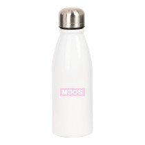 Bouteille d'eau Moos Butterflies Blanc 500 ml