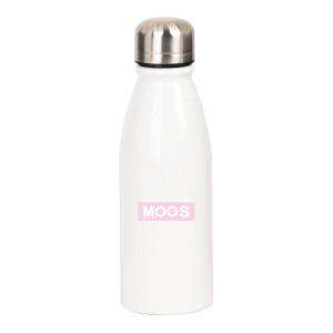 Bouteille d'eau Moos Butterflies Blanc 500 ml