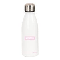 Wasserflasche Moos Butterflies Weiß 500 ml