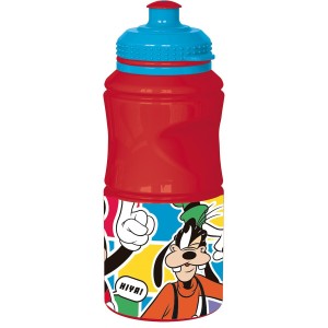 Water bottle Mickey Mouse CZ11345 Sporting 380 ml Red Plastic