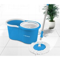 Mop with Bucket Esperanza EHS005 Blue White Microfibre