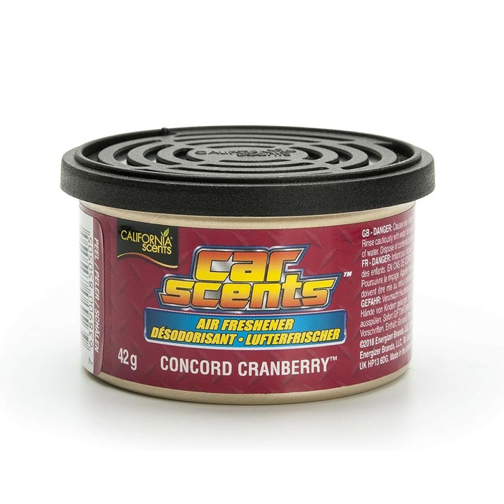 Désodorisant Pour Voiture California Scents CCS-1246CTMC Concord Cranberry Cannette 42 g