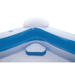 Inflatable Paddling Pool for Children Bestway Multicolour 213 x 206 x 69 cm