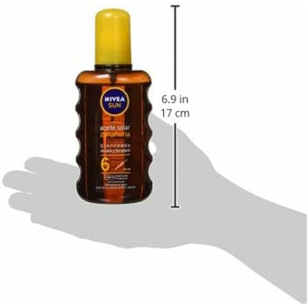 Sonnenöl Nivea SUN ZANAHORIA Spf 6 200 ml