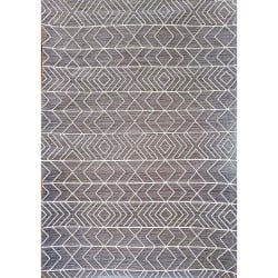 Teppich Romimex Grau Chenille 140 x 200 x 1 cm