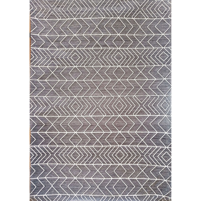 Tapis Romimex Gris Chenille 140 x 200 x 1 cm