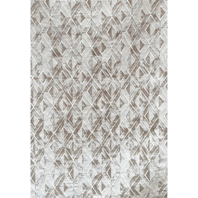 Carpet Romimex Beige Chenille 140 x 200 x 1 cm