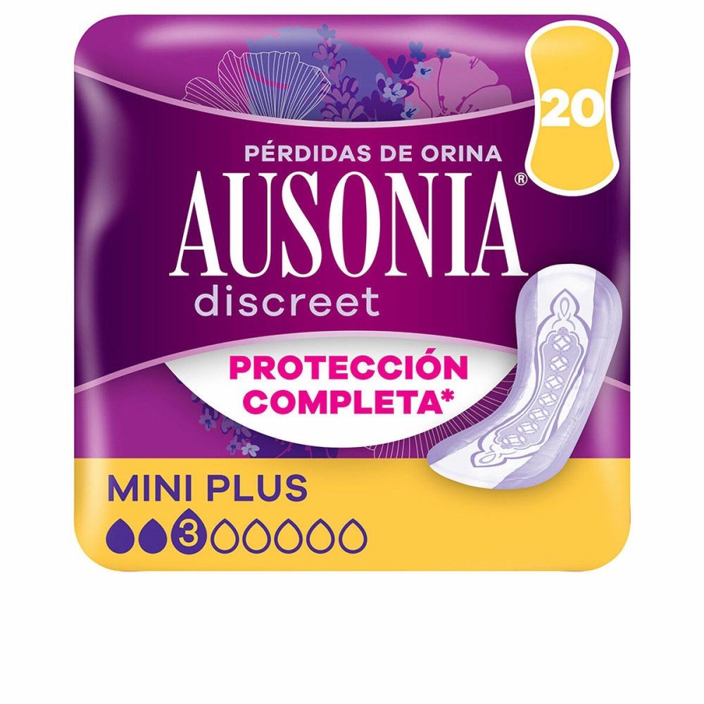 Incontinence Sanitary Pad Ausonia Discreet mini 20 Units