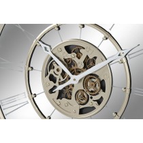 Wall Clock Home ESPRIT Champagne Iron Mirror 67 x 8 x 67 cm