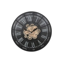 Wall Clock Home ESPRIT Black Iron 75 x 7 x 75 cm