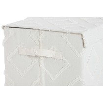 Korb Home ESPRIT Grau Creme 40 x 30 x 50 cm (2 Stück)