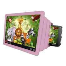 Screen Magnifier for Mobile Devices Celly KIDSMOVIEPK Pink Plastic