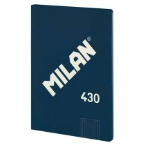 Notizbuch Milan 1918 Marineblau A4 Quadratisch