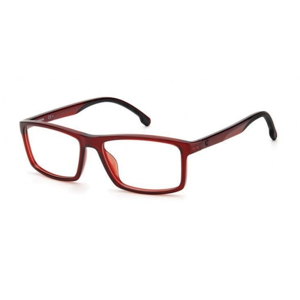 Men' Spectacle frame Carrera CARRERA-8872-MEGF516 Red Ø 55 mm