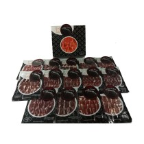 Épaule de jambon Linaje Negro 100 g x 15 Bouteille de vin rouge 750 ml x 3 Monte Real