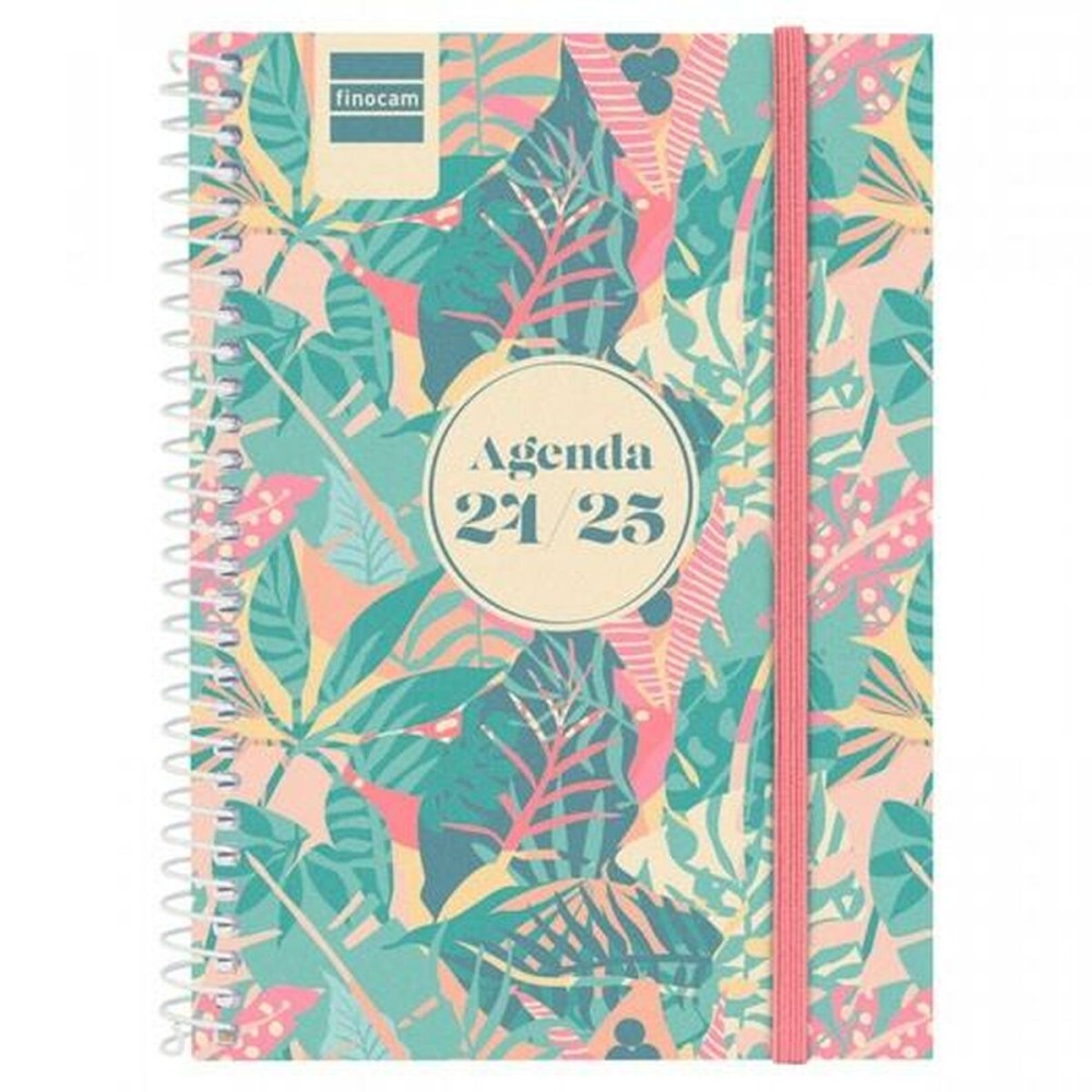 Agenda Finocam Exotic Multicouleur 1/8 12 x 16,4 cm 2024-2025