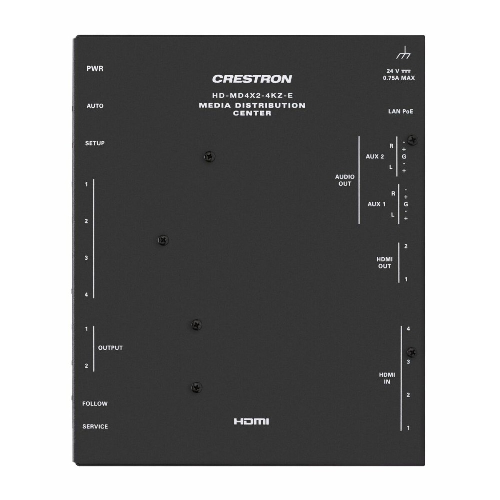 HDMI switch Crestron HD-MD4X2-4KZ-E