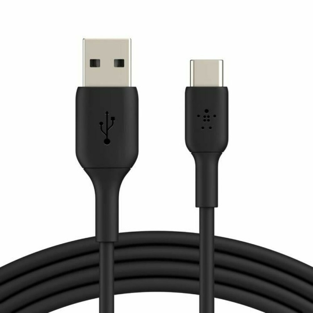 Câble USB A vers USB-C Belkin CAB001bt1MBK Noir 1 m