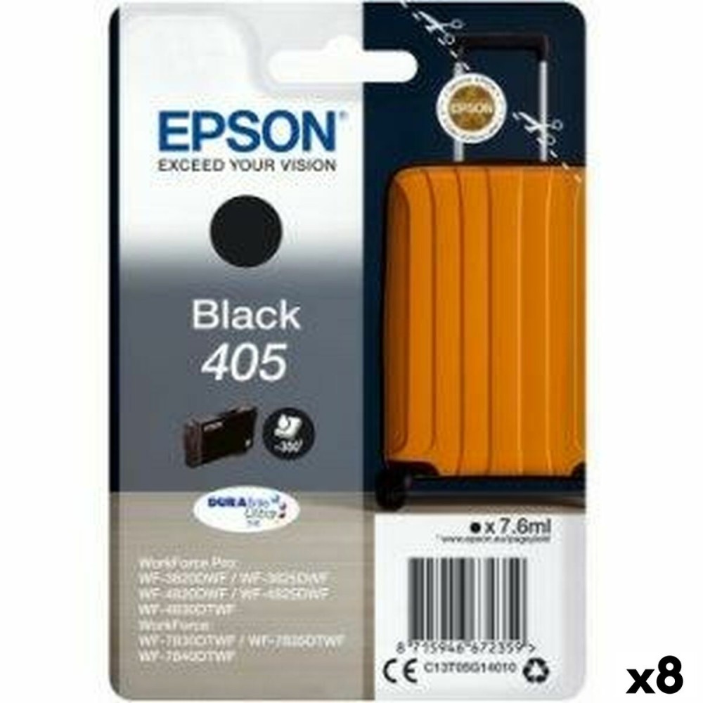 Original Ink Cartridge Epson 405 Black (8 Units)