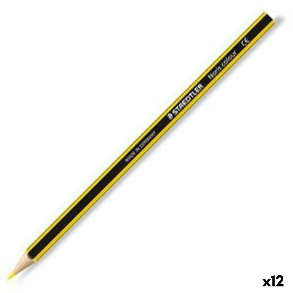 Crayons de couleur Staedtler Wopex Jaune (12 Unités)