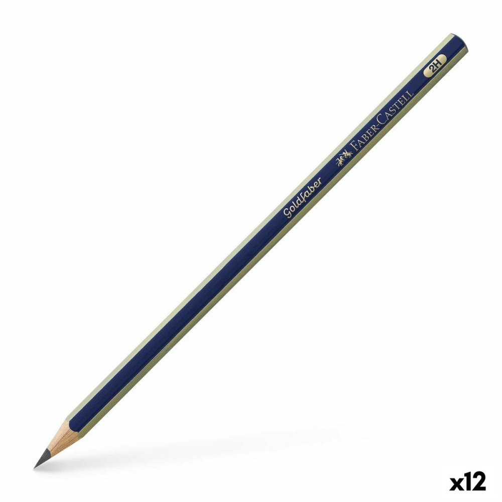 Pencil Faber-Castell GoldFaber 1221 Hexagonal 2H (12 Units)