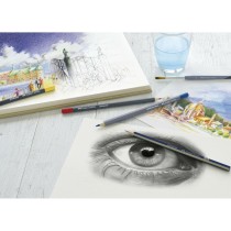 Bleistift Faber-Castell GoldFaber 1221 Sechseckig 2H (12 Stück)