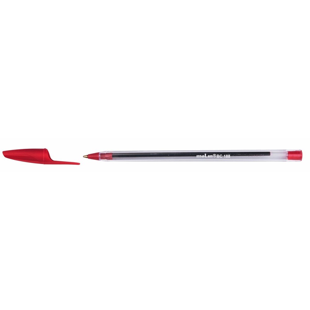 Crayon Molin BC188 Verre 1 mm Rouge (50 Unités)