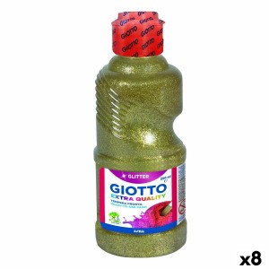 Tempera Giotto Gold 250 ml Glitzernd (8 Stück)