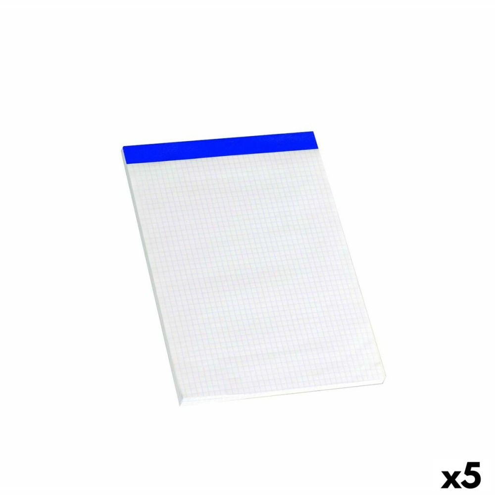 Bloc de Notes ENRI Blanc A5 4 mm (5 Unités)