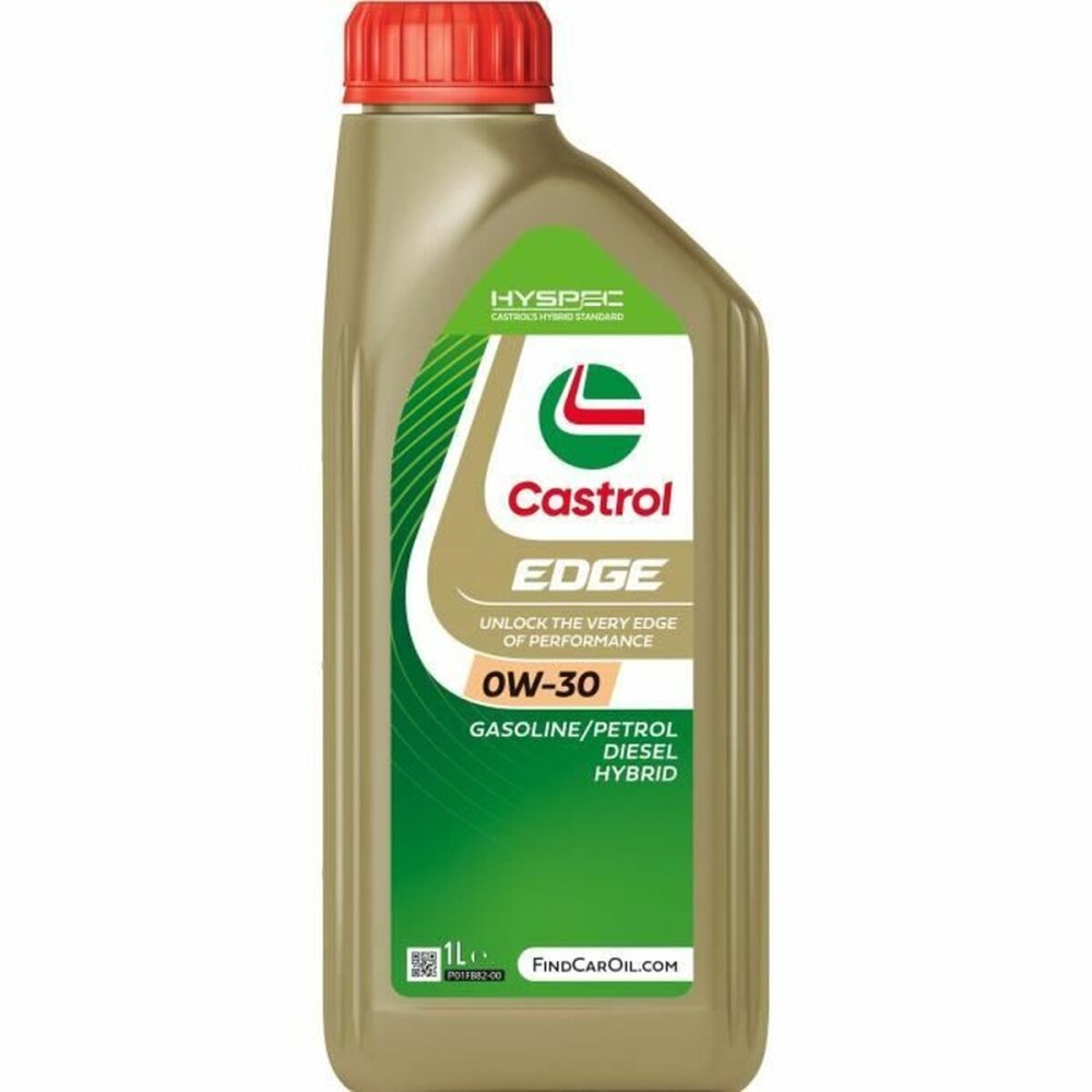 Huile de moteur pour voiture Castrol EDGE Essence Diesel Hybride 0W30 1 L