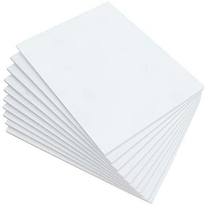 Feuille de Mousse Fama EB58 Blanc 2 mm 2,0 mm 50 x 70 cm 10 Unités